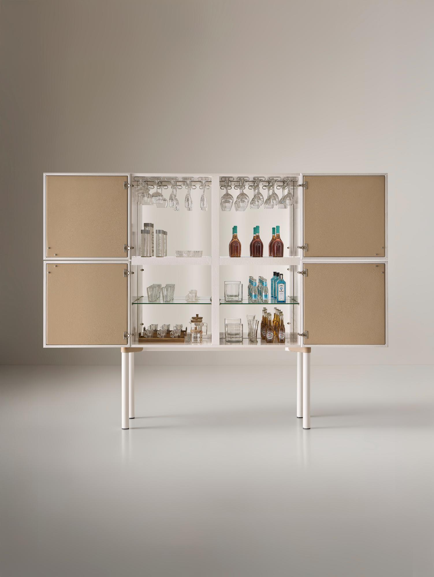 Alexandra moderne witte barkast