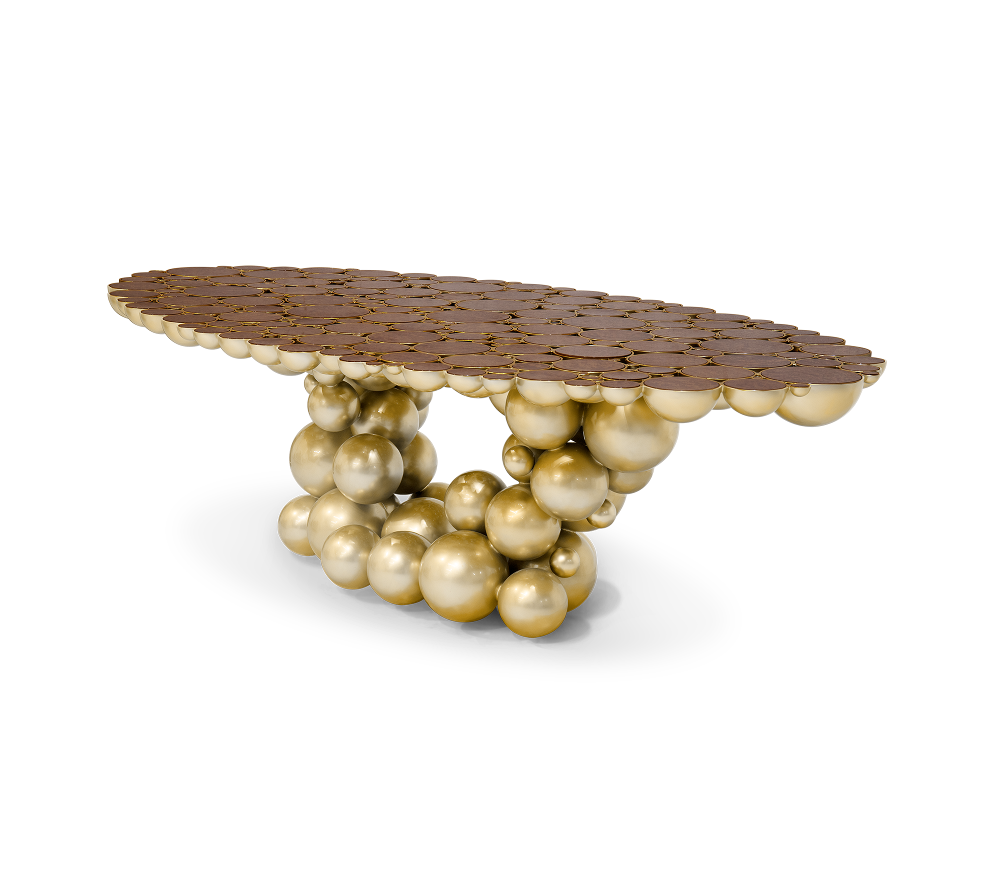 Orbit walnoot luxe eettafel