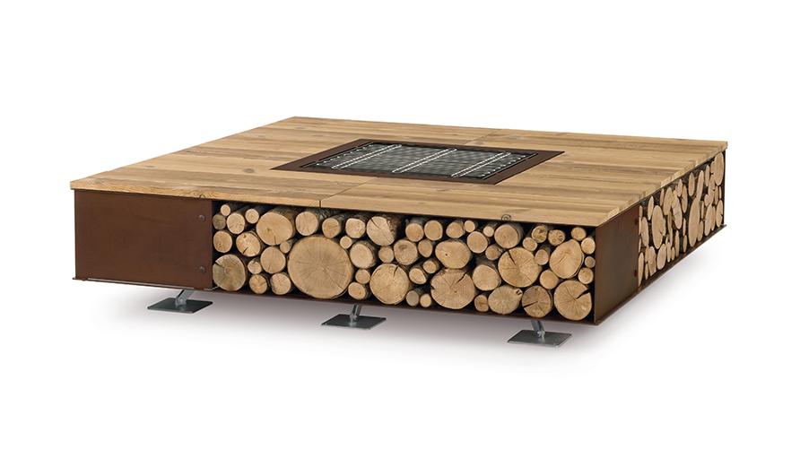 Toast vuurschaal hout