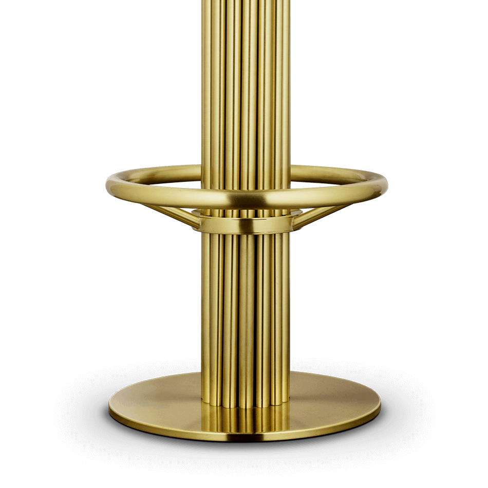 Tabouret de bar Keira Demilune