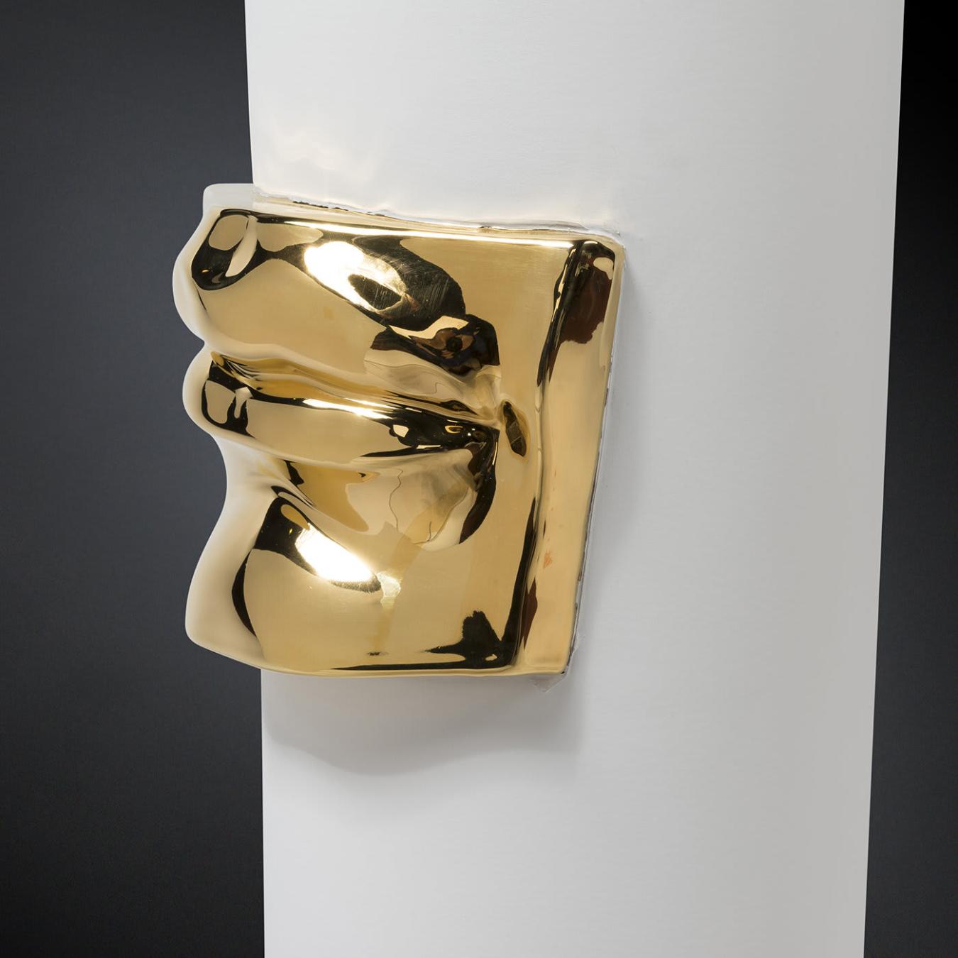 Vase David Mouth Gold