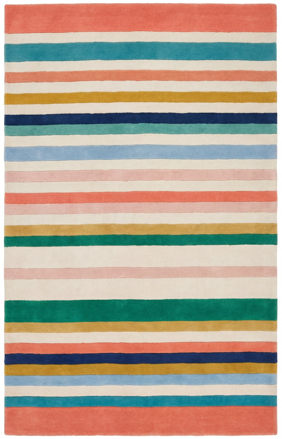Striped Spectrum Blue vloerkleed