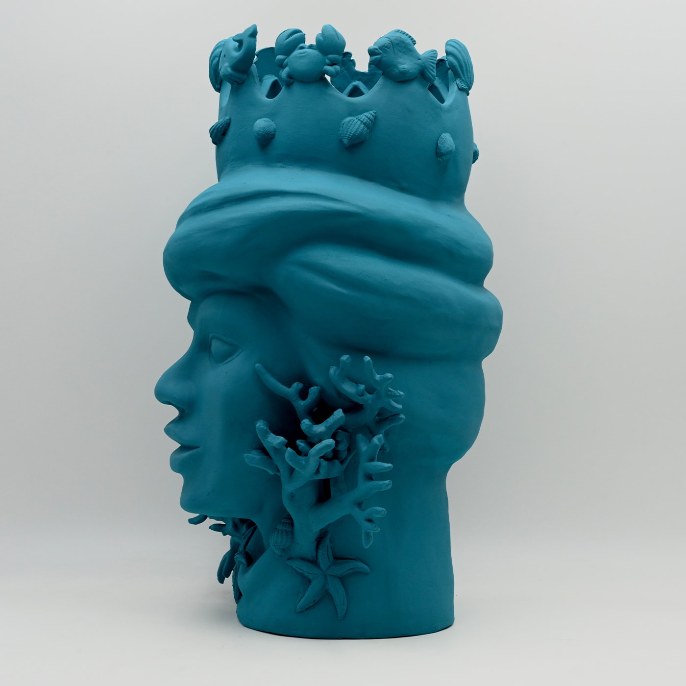 Sculpture artisanale pétrole Moorkop