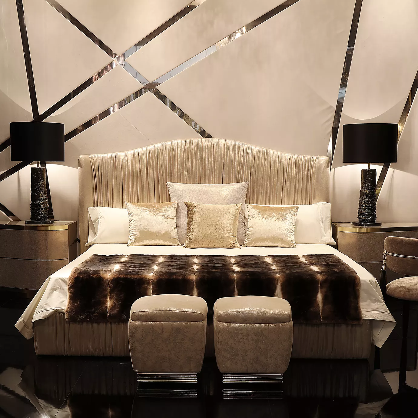 Pluma bed
