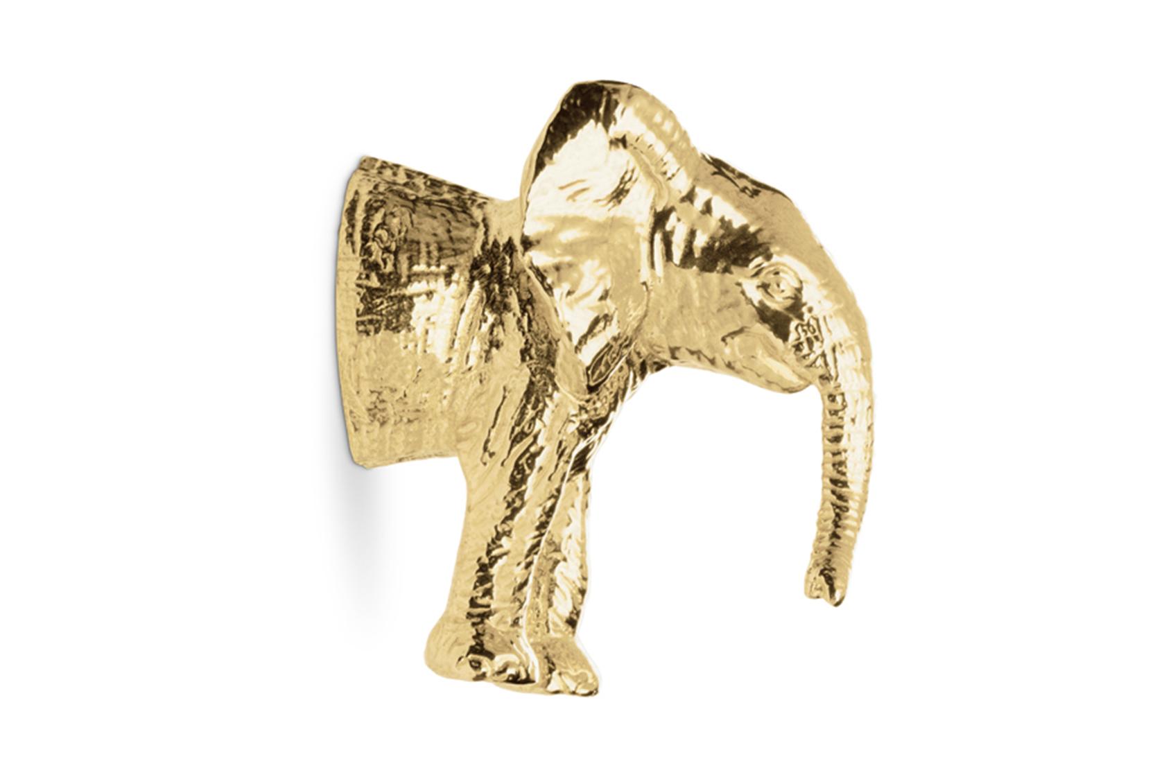 Poignée décorative Éléphant de safari