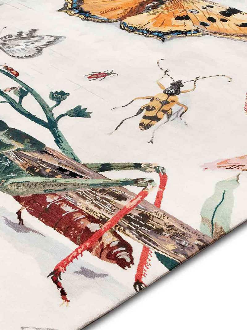 Grasshopper handgeweven vloerkleed