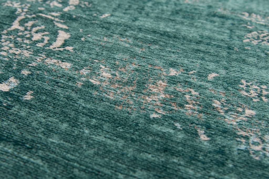 Vintage Style mineraal zwart tapijt | Maat: 200 × 280 cm
