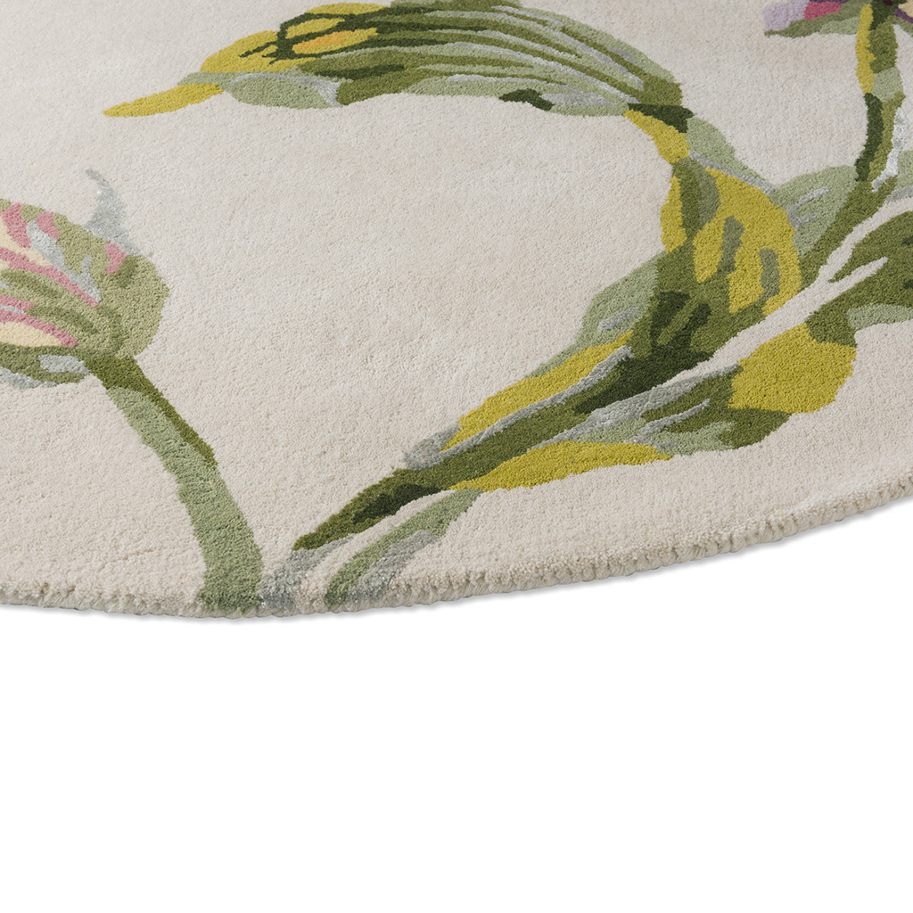 Tapis rond Gosford canneberge | Taille: Ø 200 cm