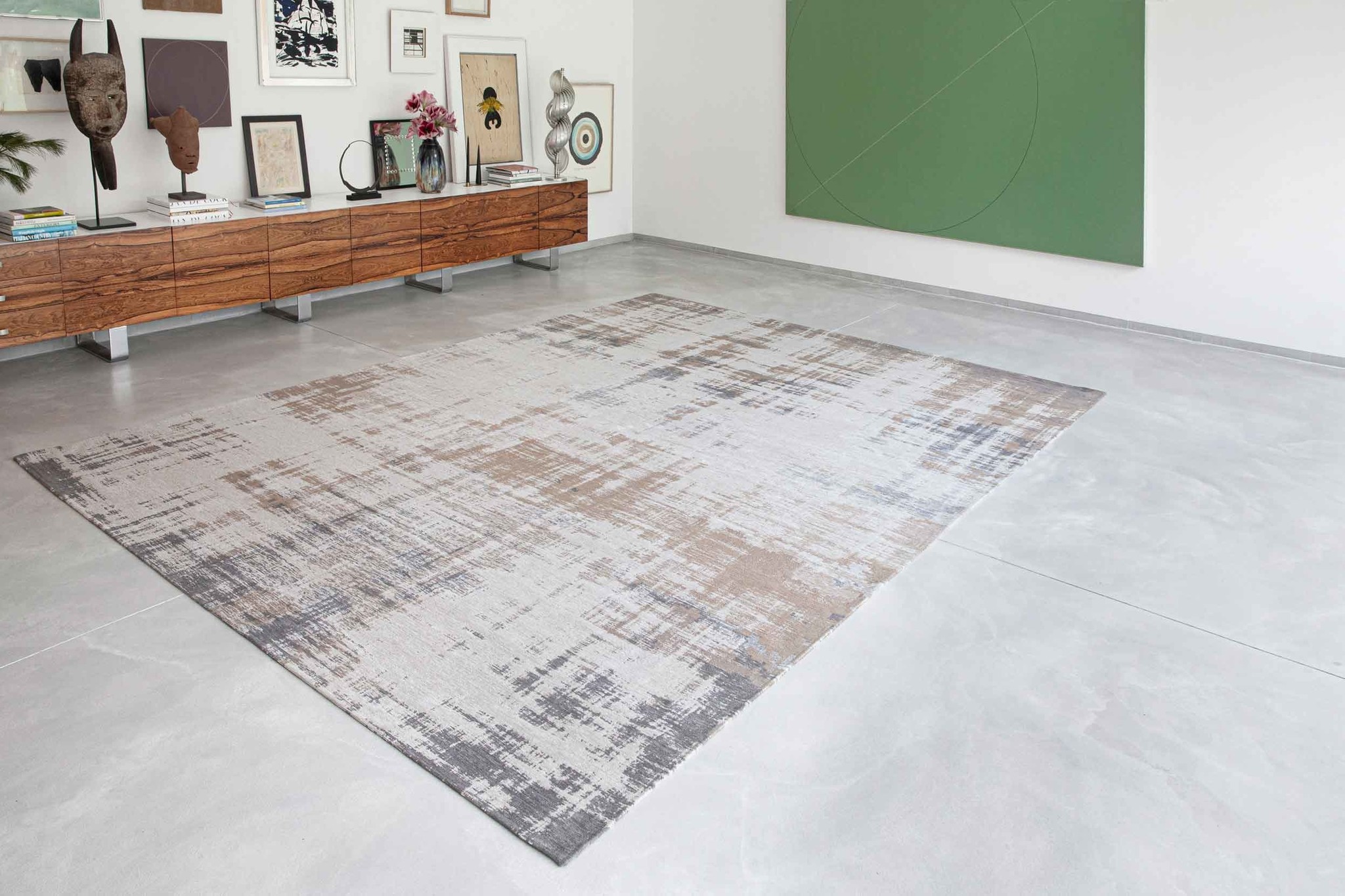 Venetian Dust - Rialto Gold tapijt | Maat: 140 × 200 cm