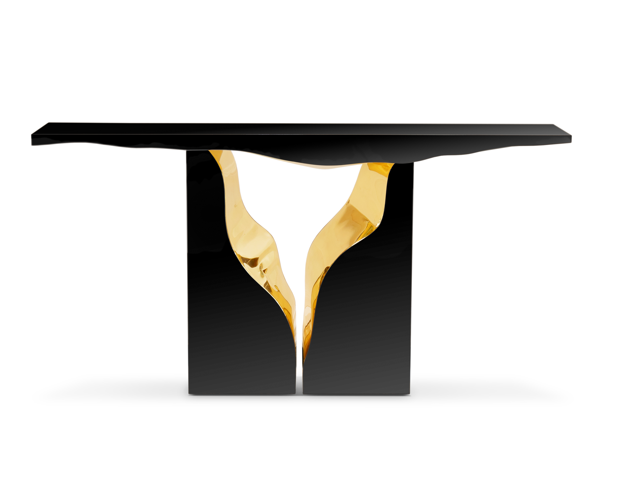 Fissure zwarte console
