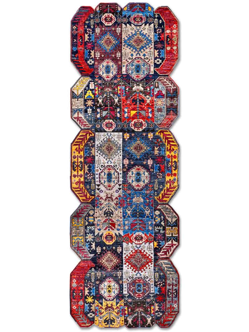 Tapis de luxe fait main Multishape
