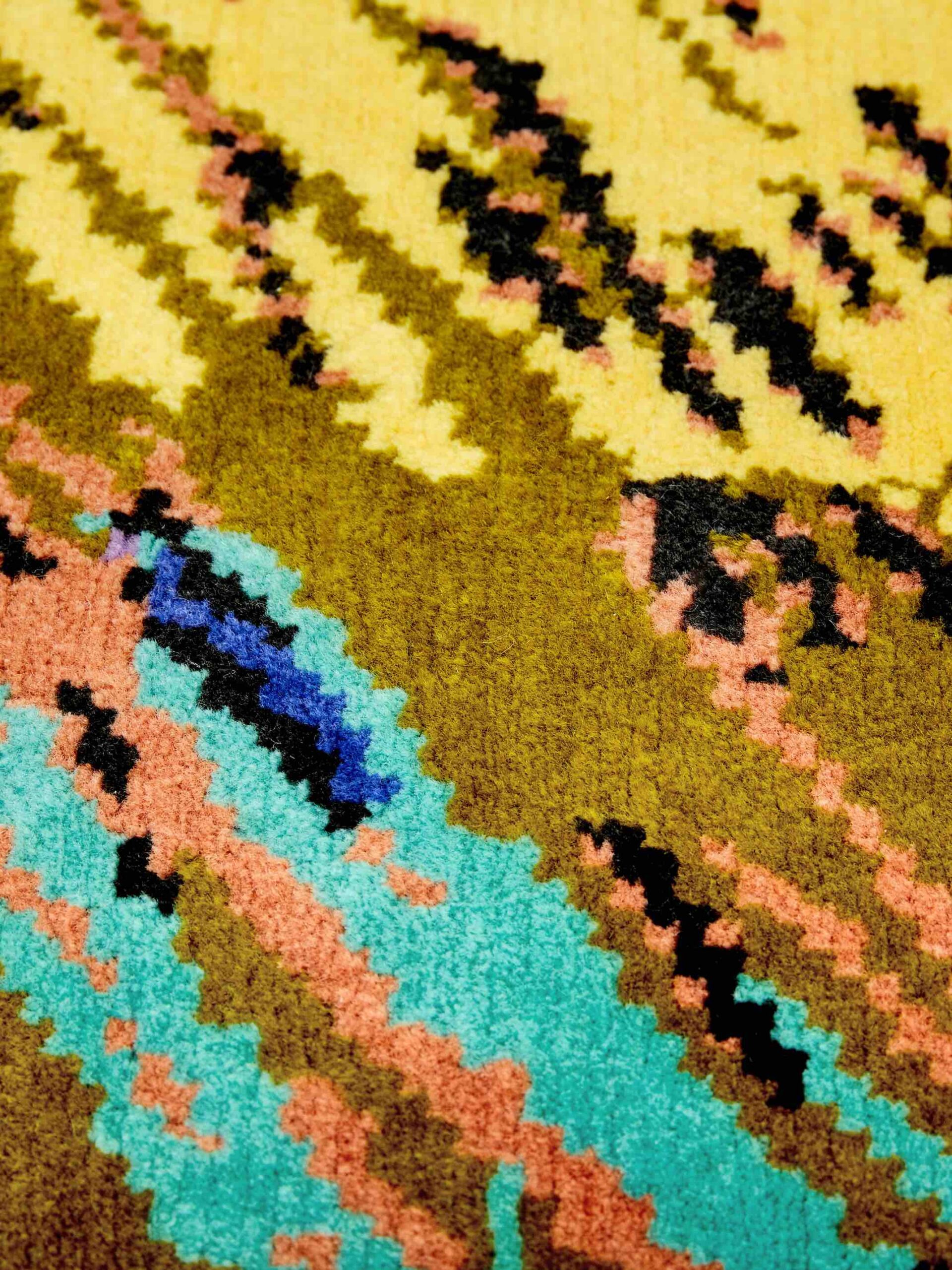 Dodecaedro luxe designer handgeweven vloerkleed