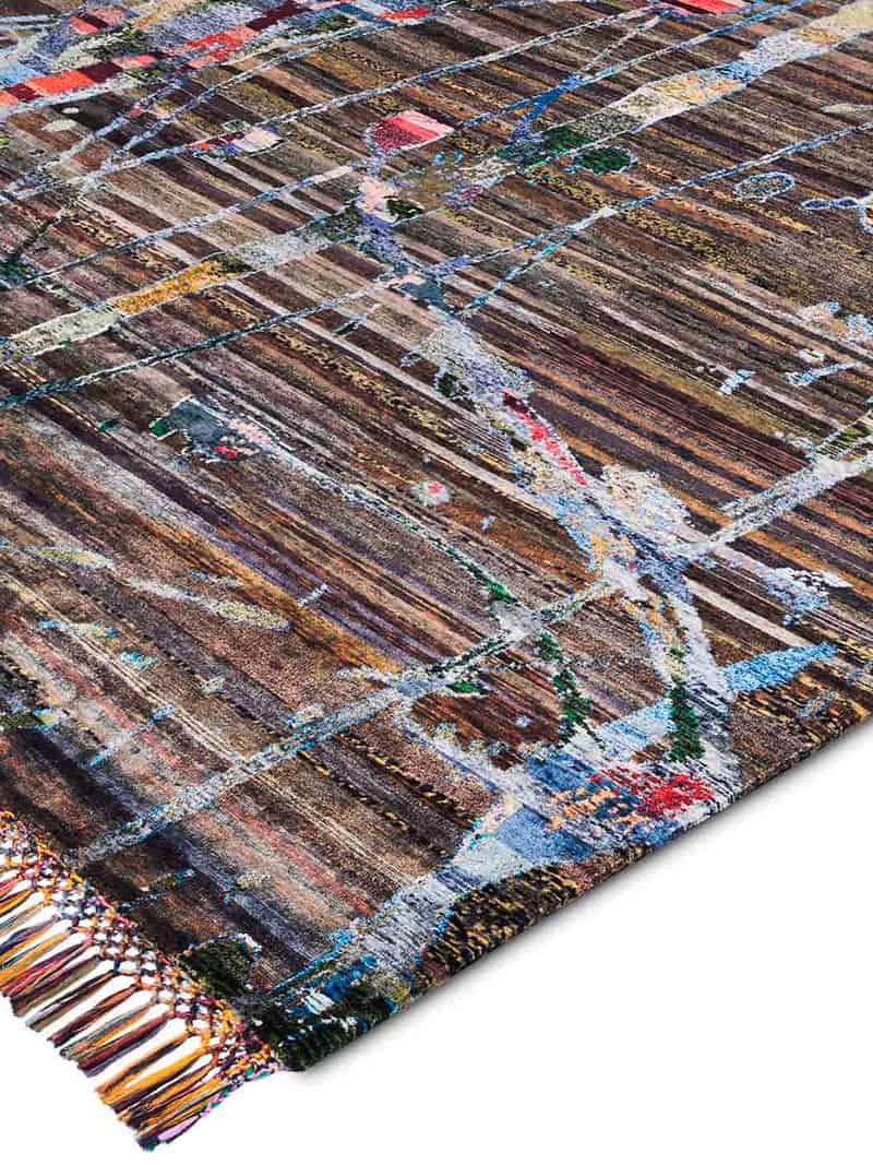 Eco handgemaakt luxe vloerkleed