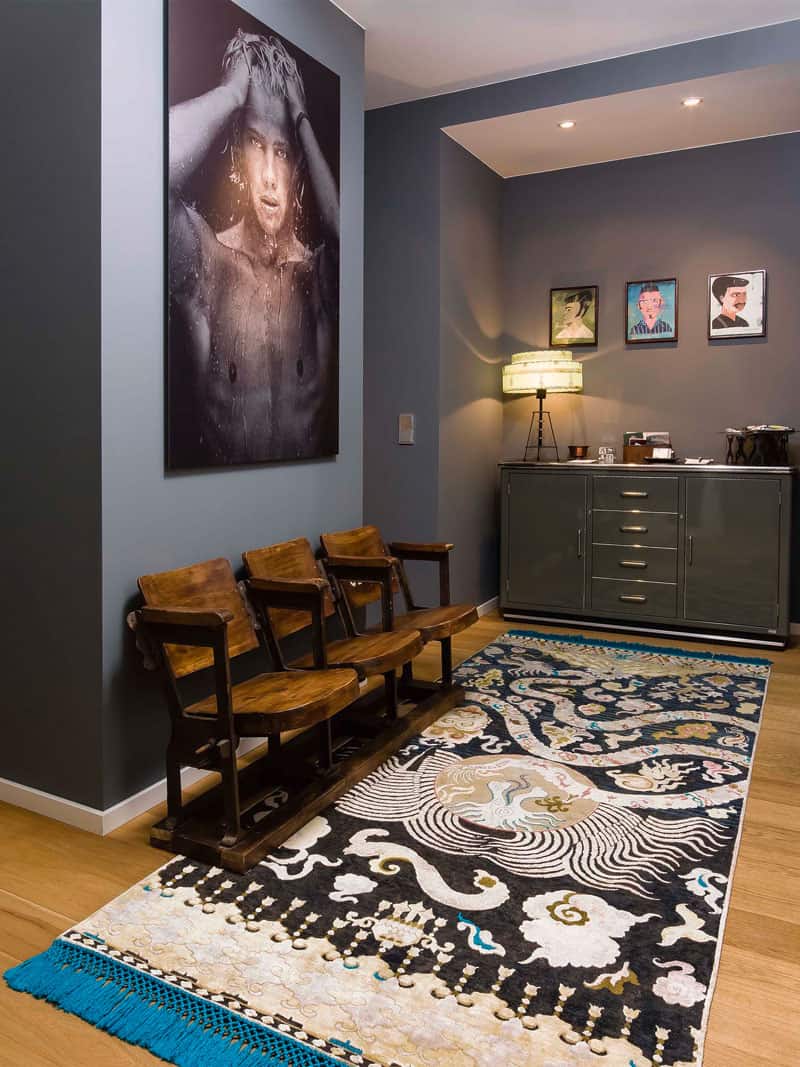Dragon handgeknoopt vloerkleed | Maat: 92 × 274 cm