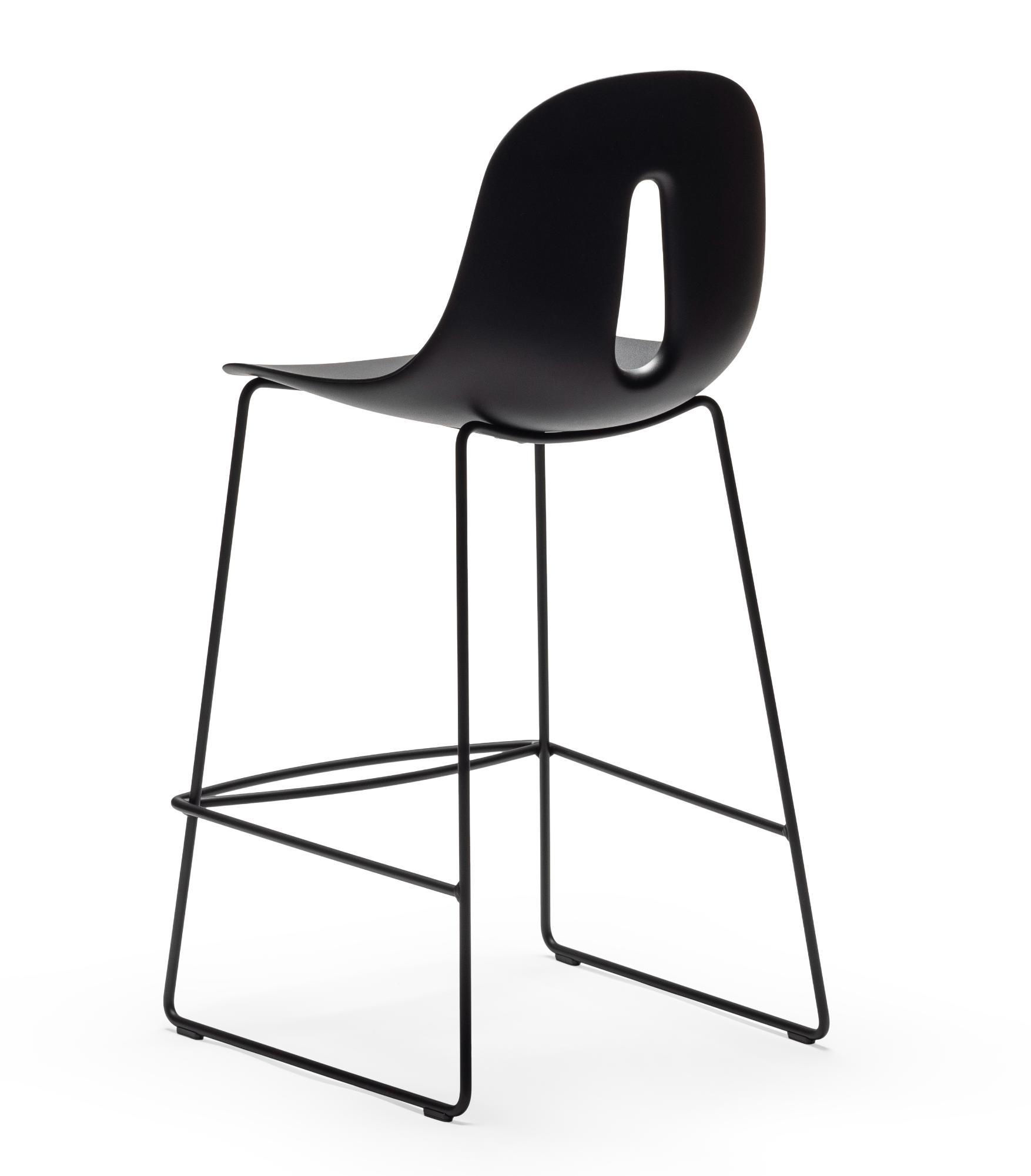 Gotham SL zwarte barkruk