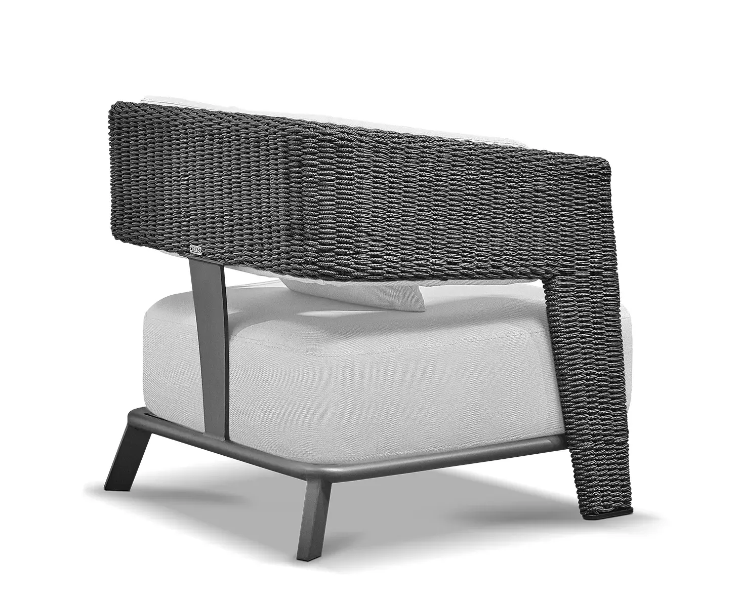 Fauteuil de jardin Crown gris