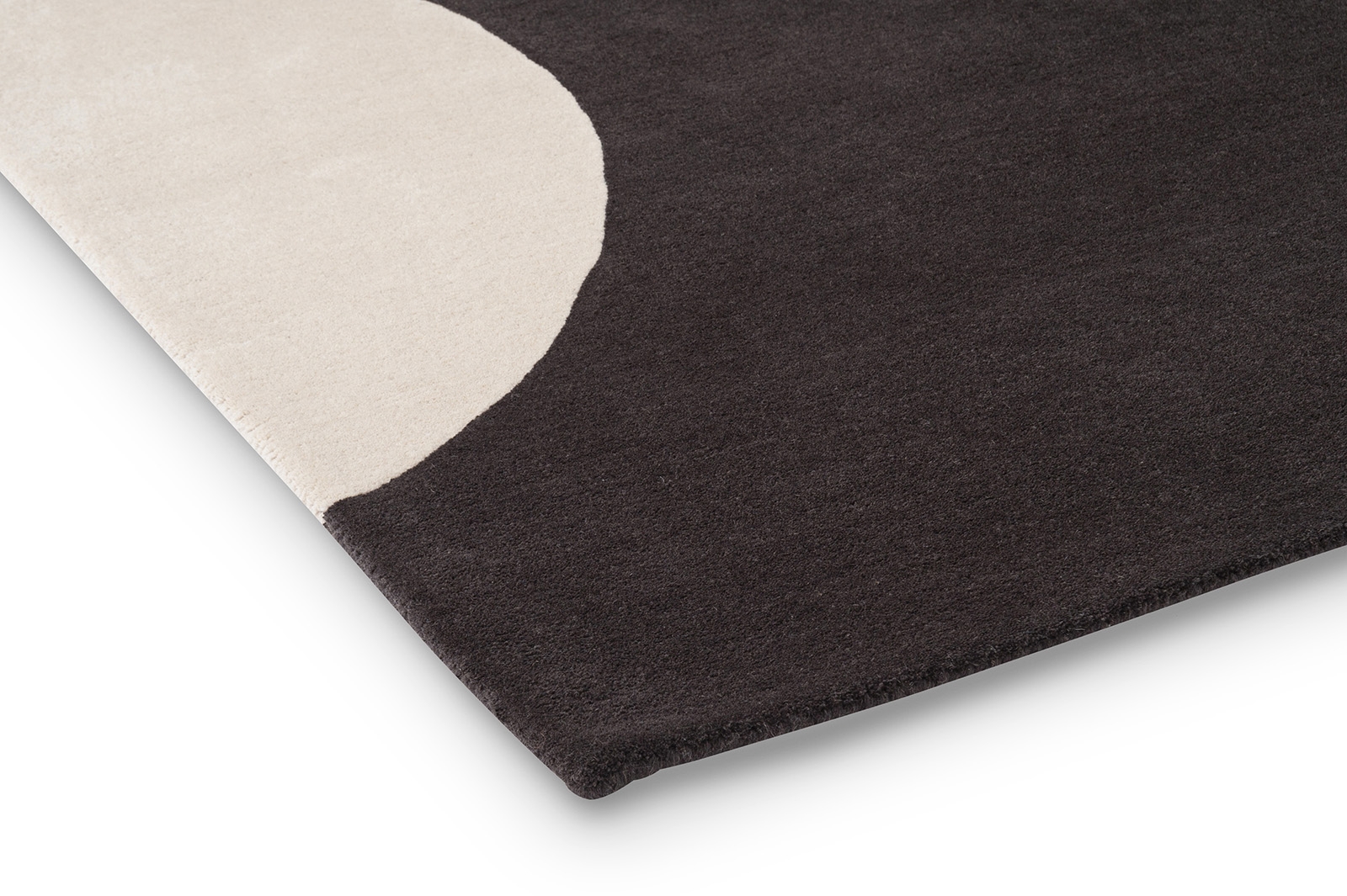 Geo Flower grafiet tapijt | Maat: 250 × 350 cm