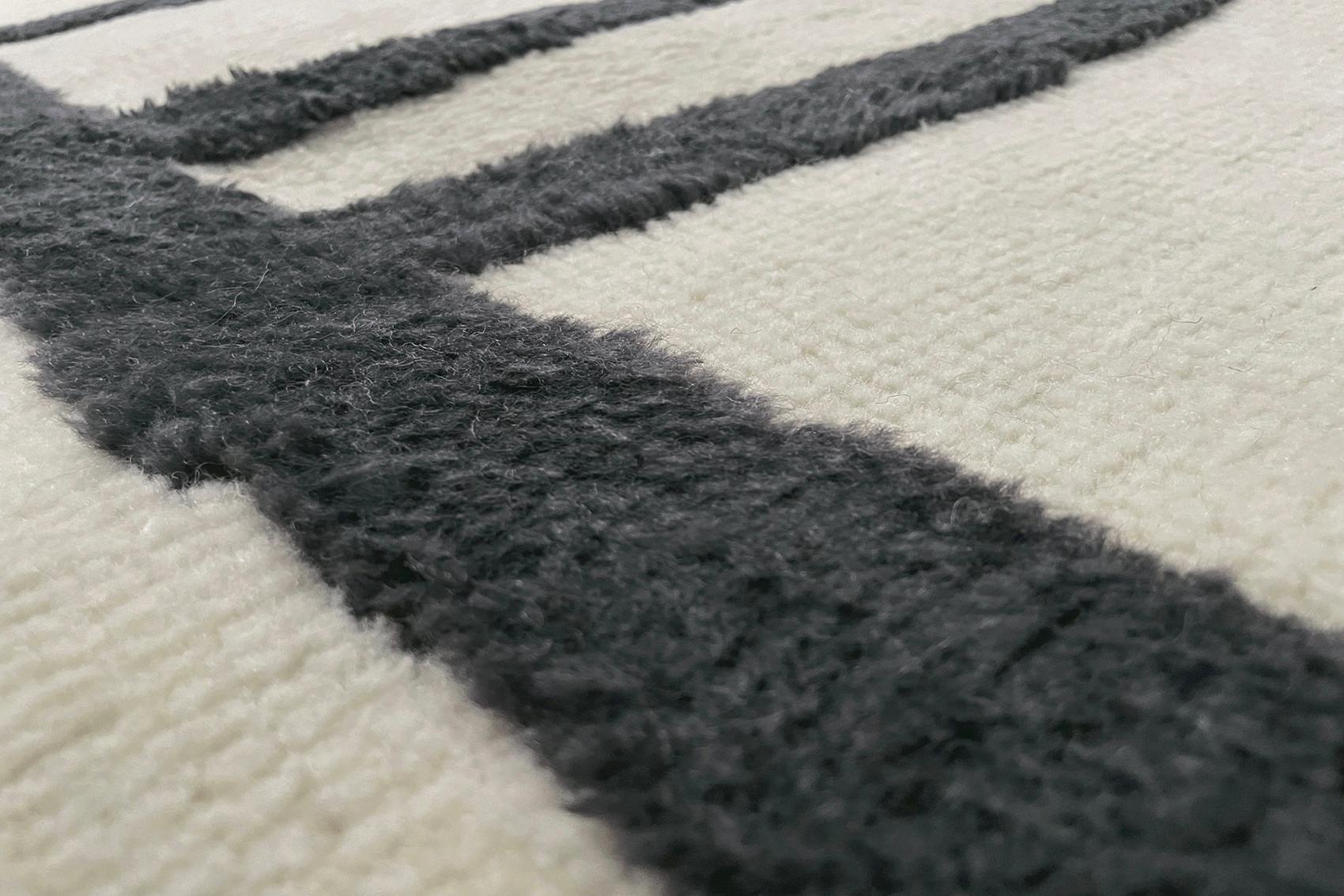 Cocoon 3 ecru vloerkleed | Maat: 200 × 300 cm