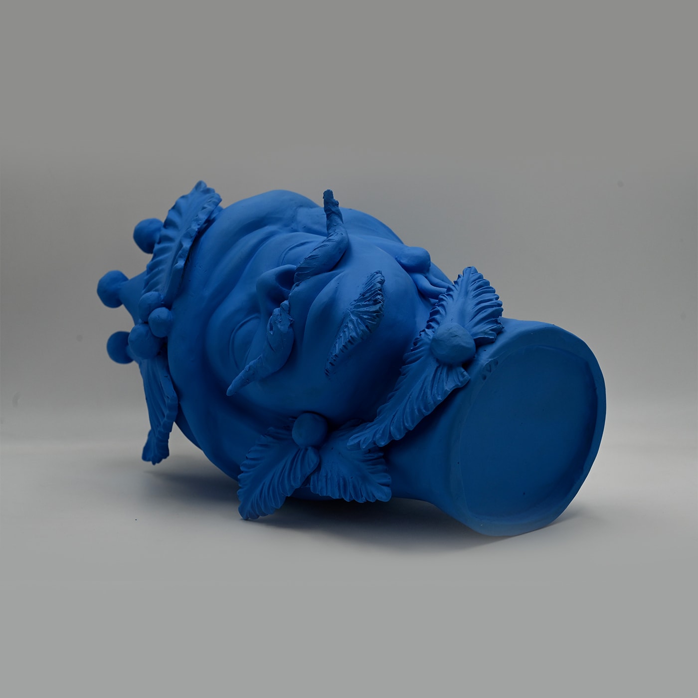 Sculpture bleue Moorkop