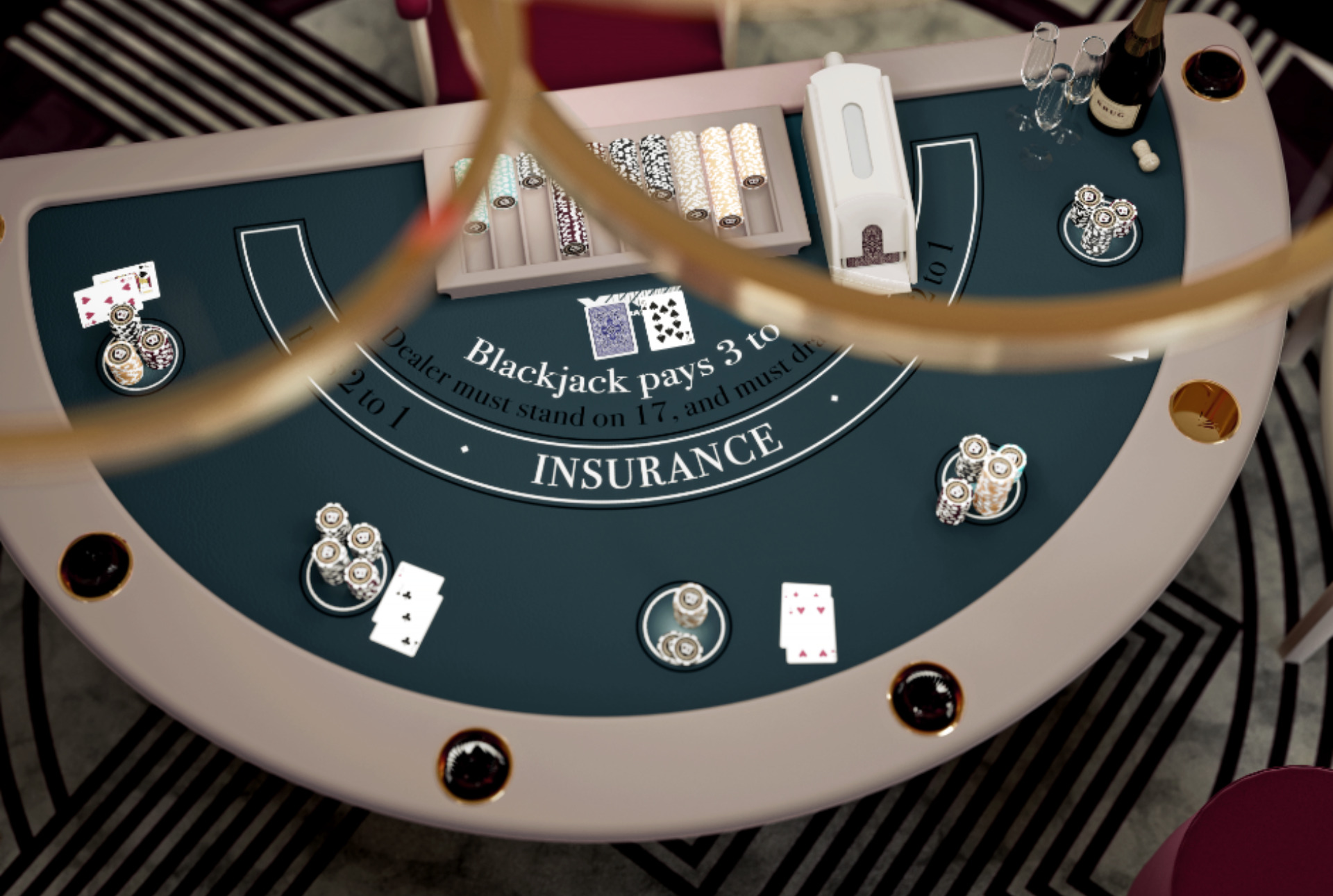 Table de Blackjack Napoleon
