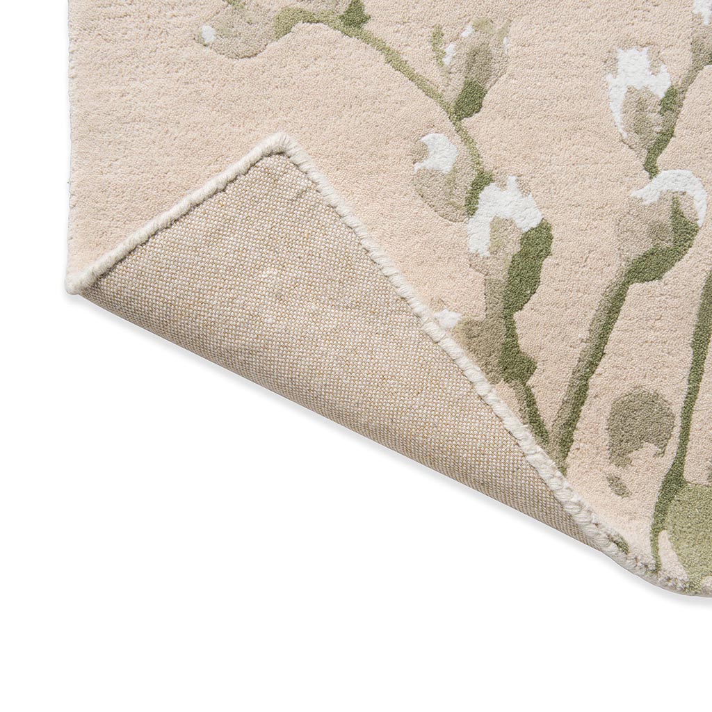 Tapis Pussy Willow vert haie | Taille: 140 × 200 cm