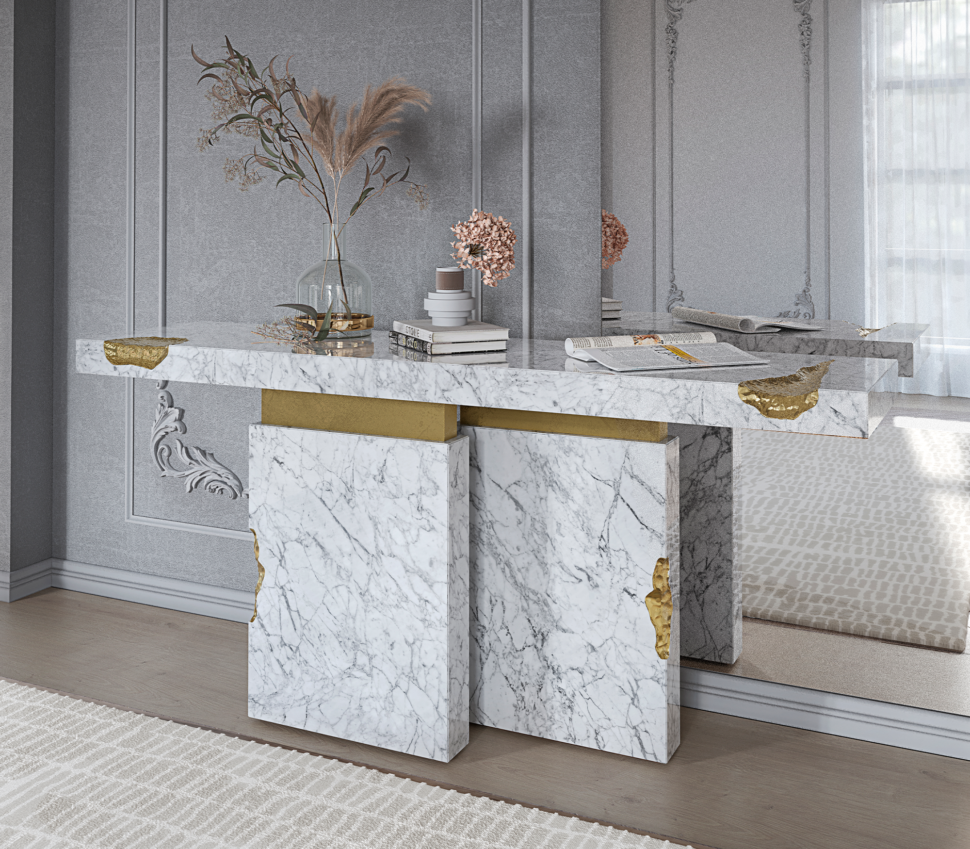 Console Dominion Carrara