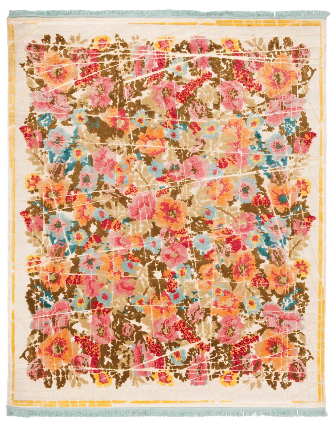 Tapis Scarlenka Allover Wrapped crème
