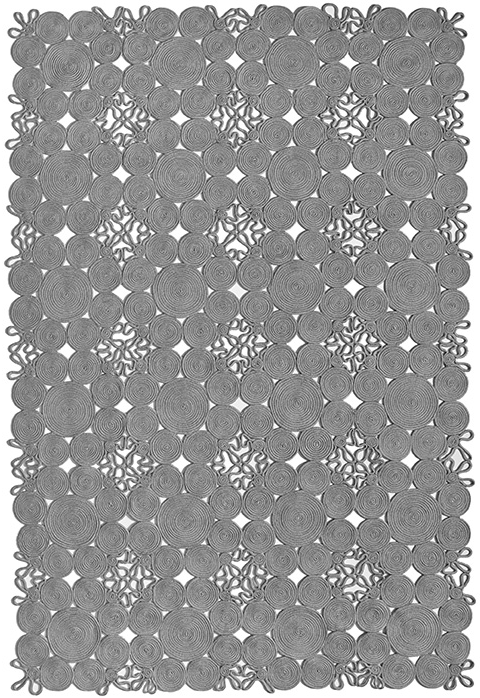 Tapis Rope intérieur/extérieur gris | Taille: 200 × 300 cm