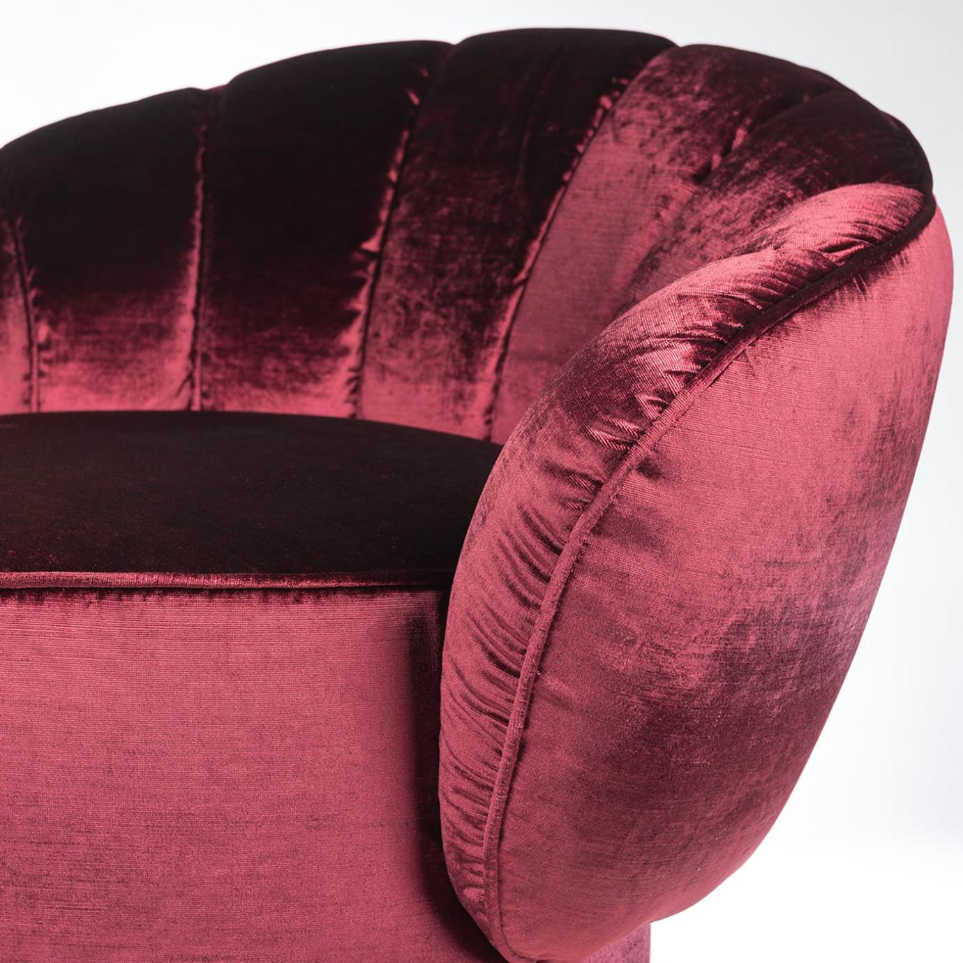 Kidman bordeauxrode fauteuil