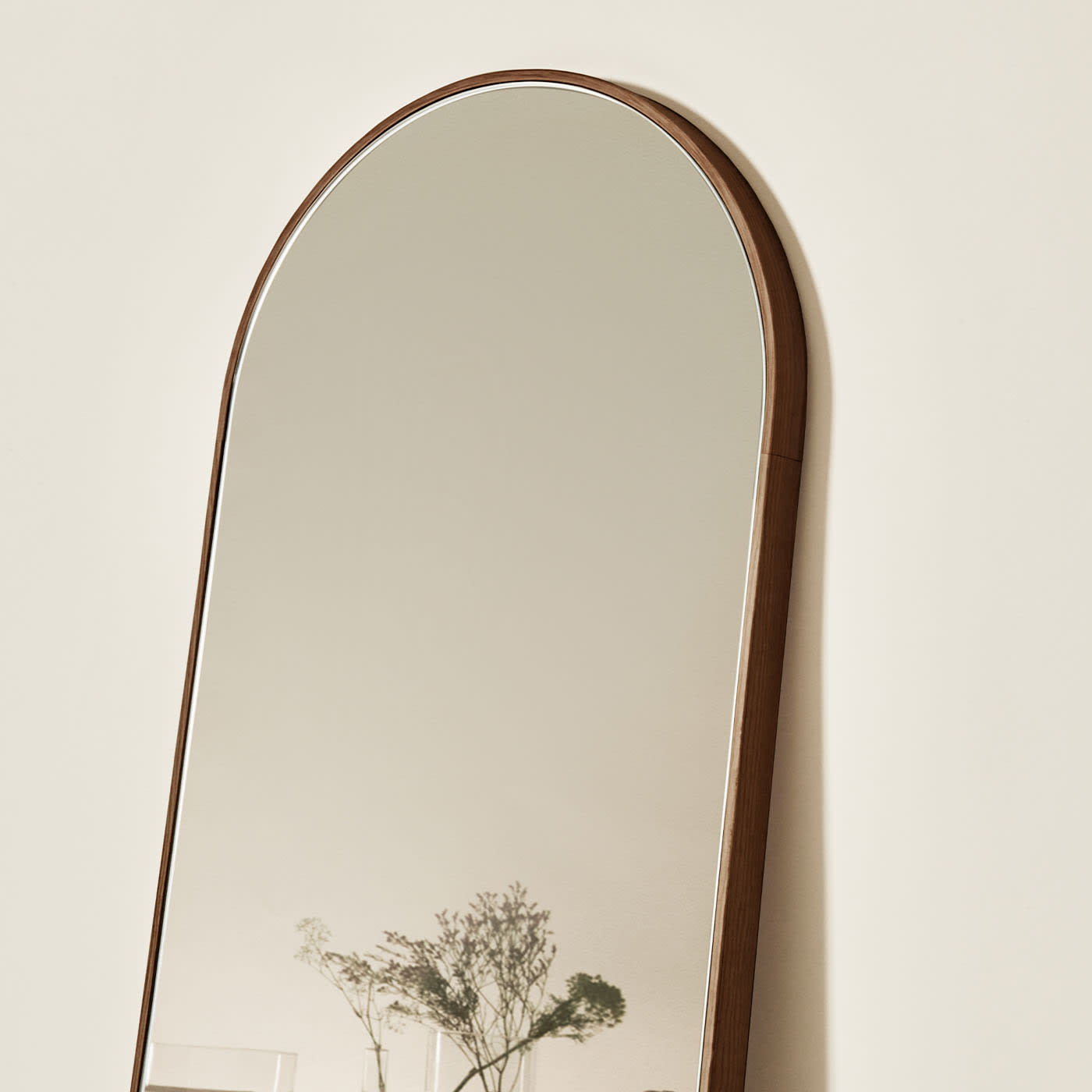 Miroir sur pied Tutto Sesto brun