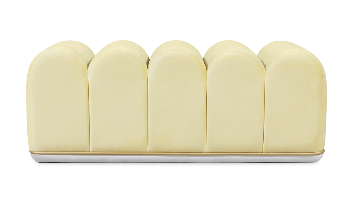 Banc Tourbillon sucré jaune