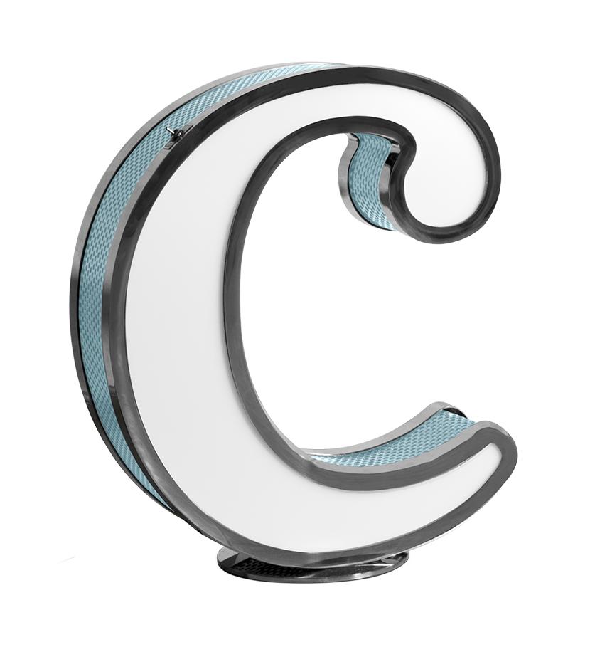 Classic letter C