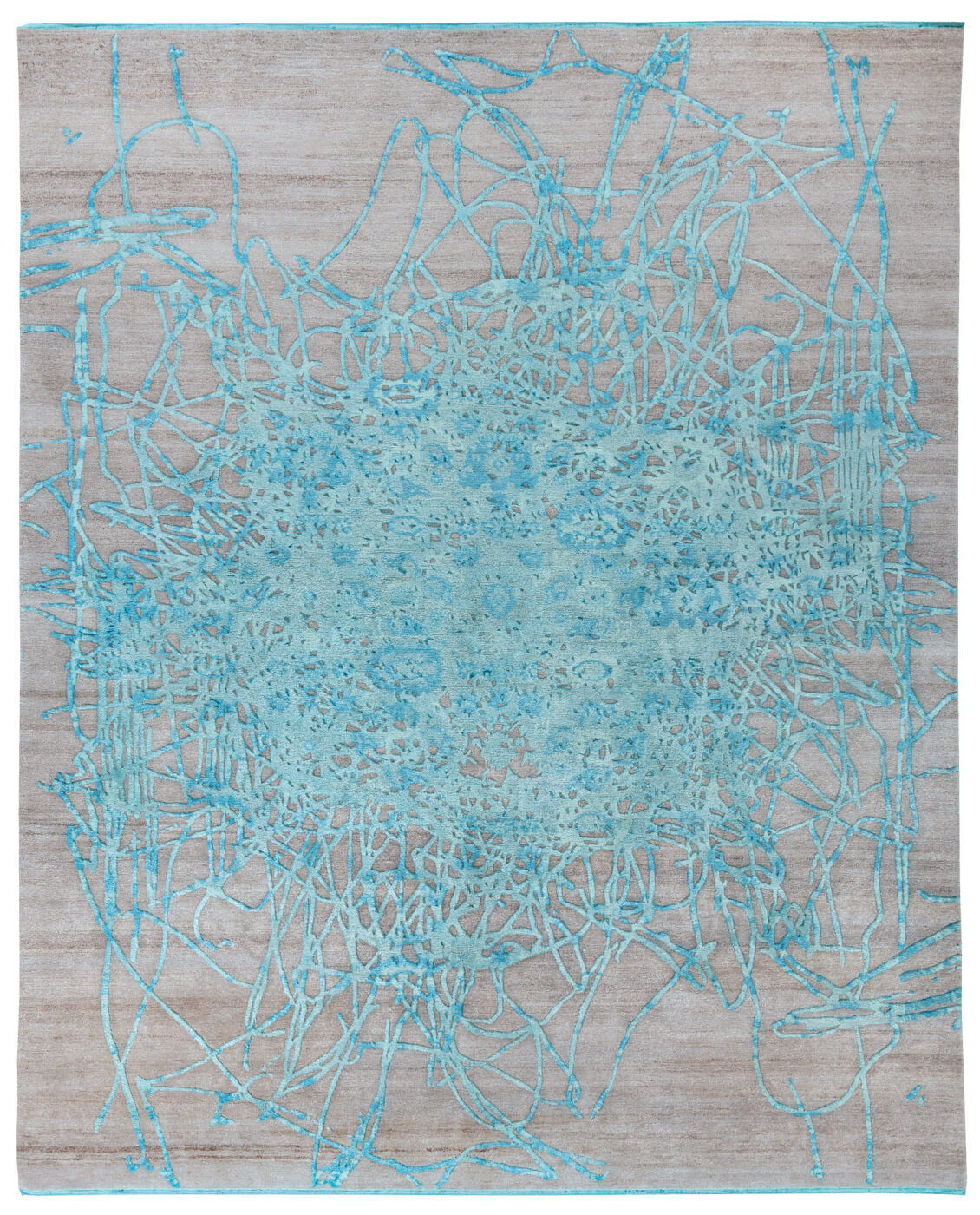 Tapis Bidjar Muted 2 aqua