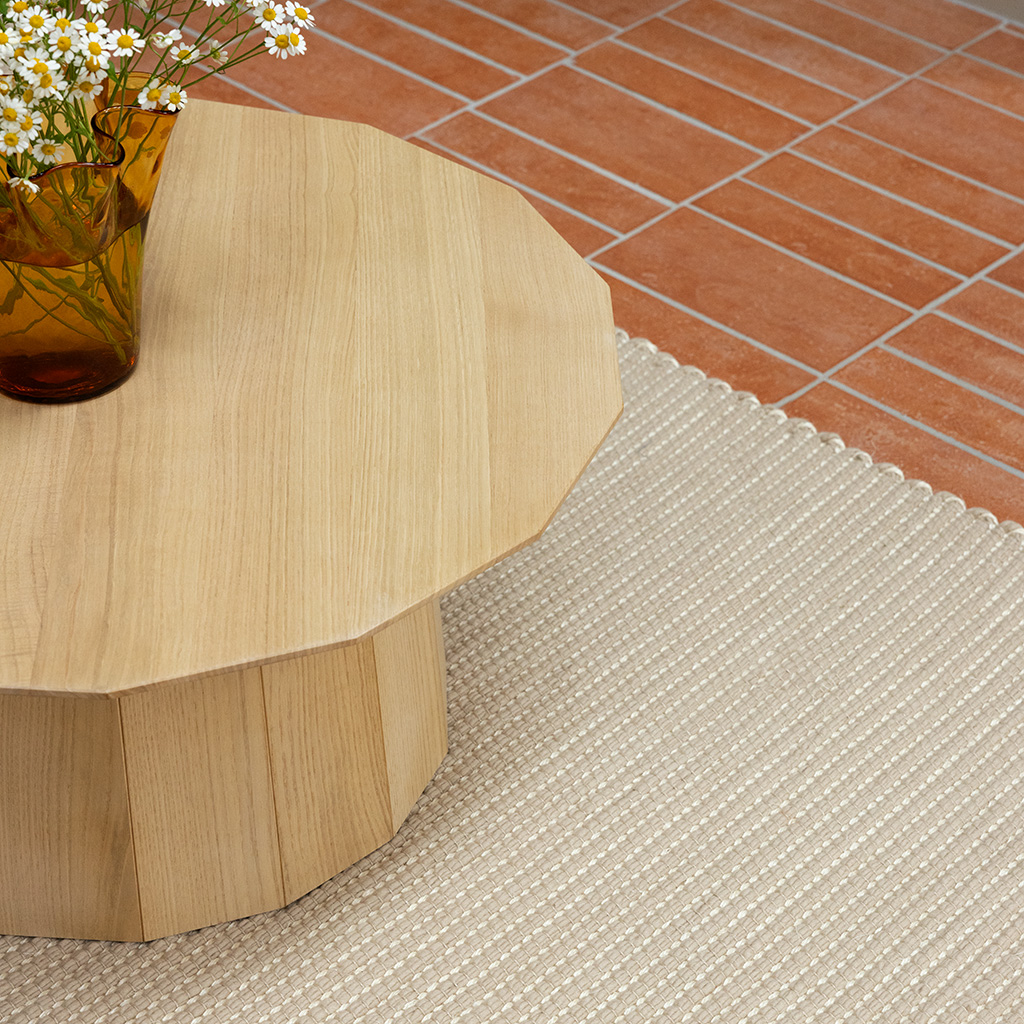 Frame naturel tapijt | Maat: 170 × 240 cm