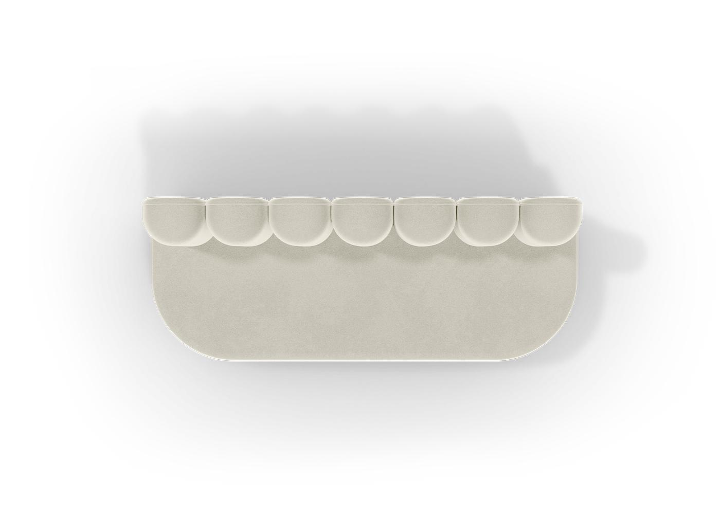 Pluizige wolk II knuffel bank