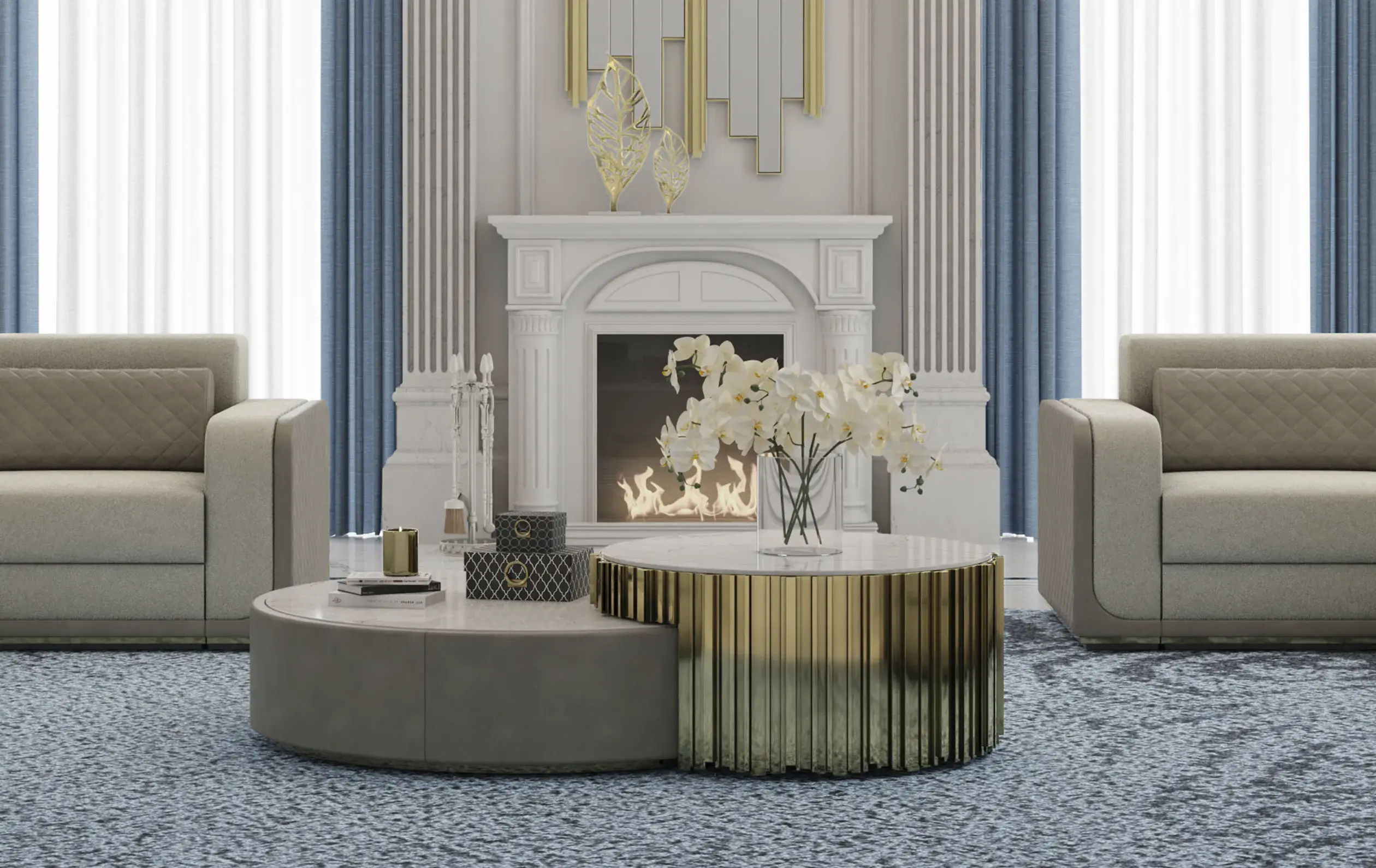 Table basse Imperial Set I - 4