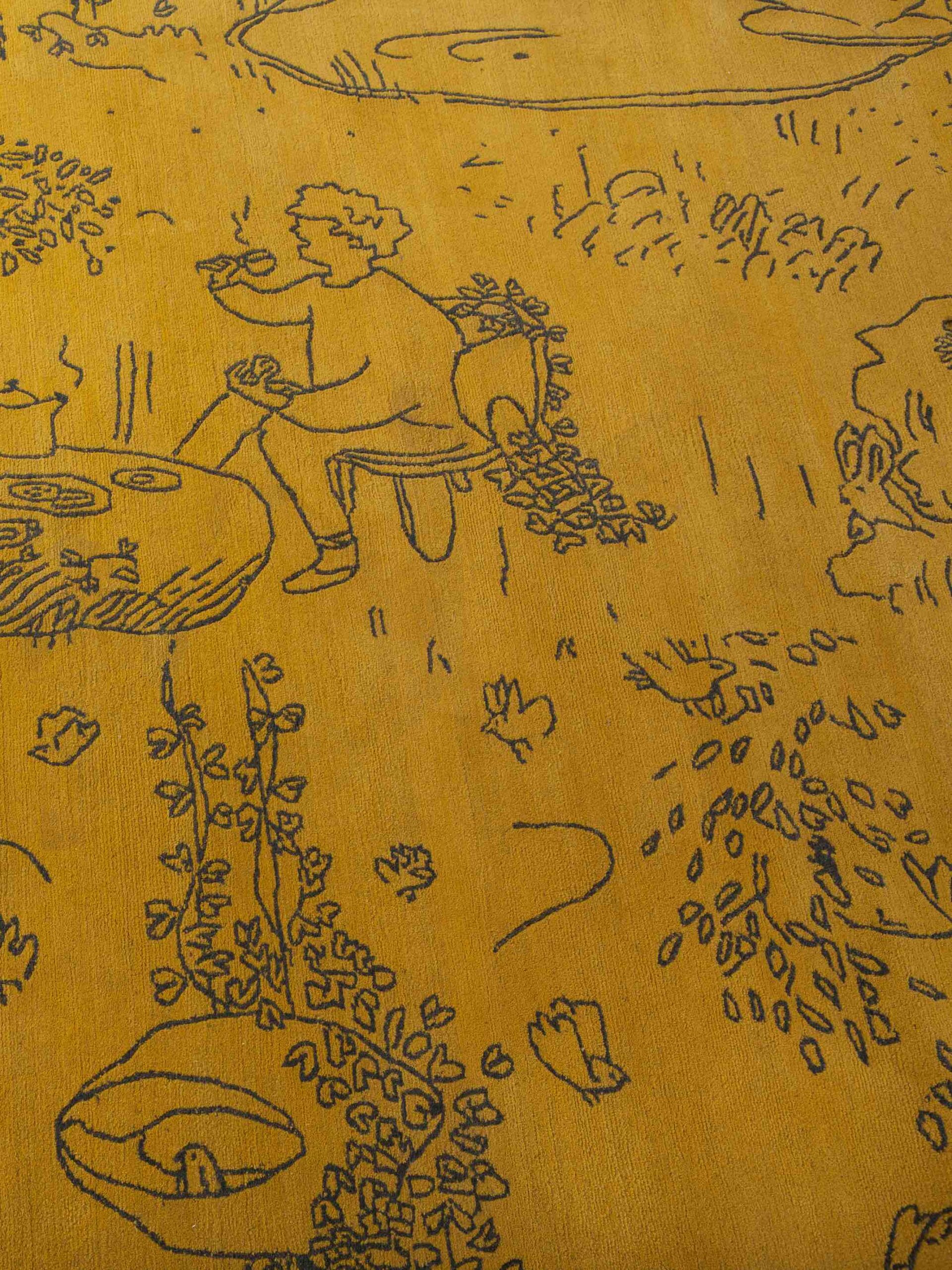 Tapis tissé main Morgane