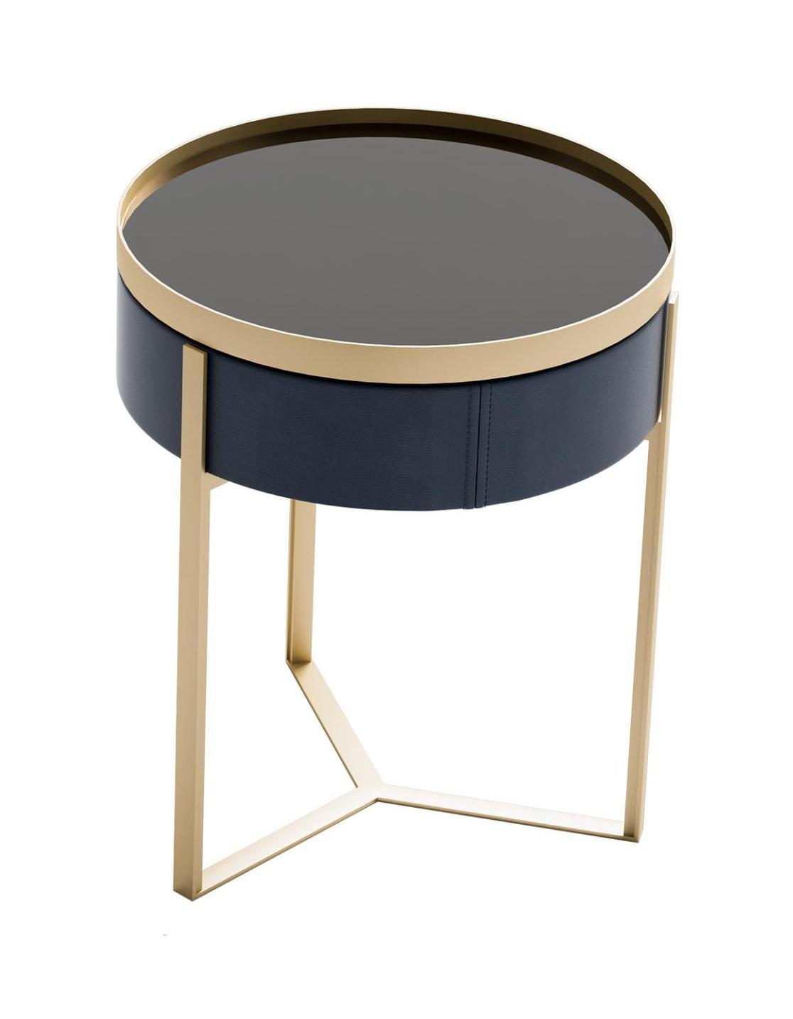 Table de nuit ronde
