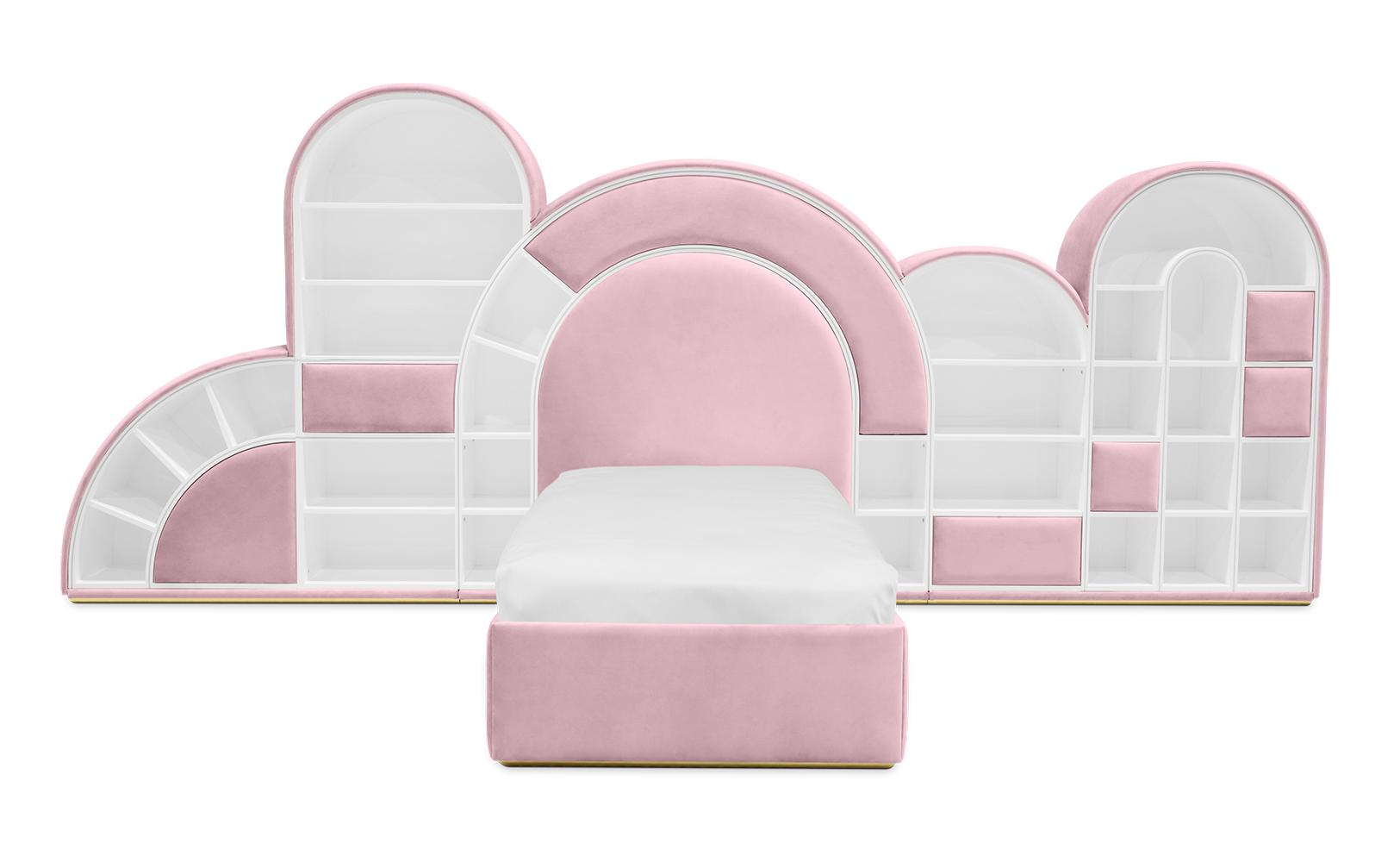 Lit Marshmallow bubble-gum rose
