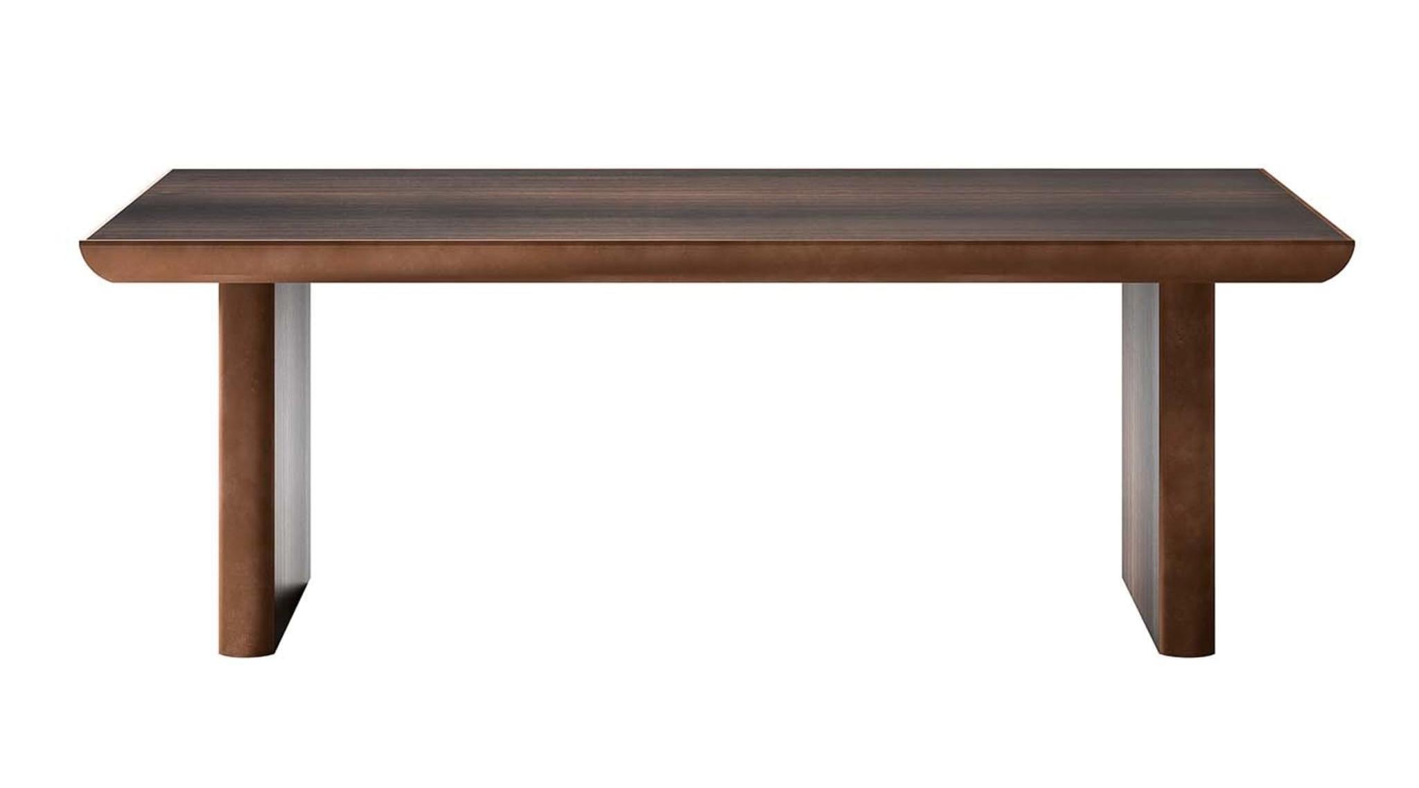 Houten eettafel