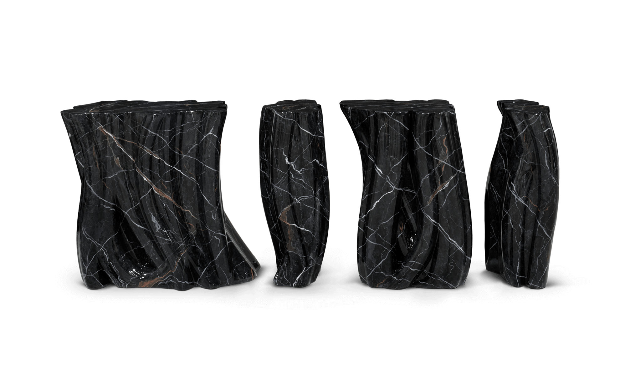 Buffet Monochrome marbre composite premium