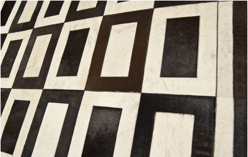 Livadia koeienhuid tapijt | Maat: 160 × 230 cm
