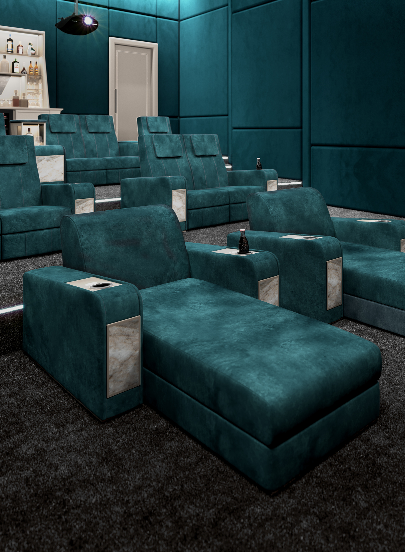 Comfort Thuisbioscoop Relaxstoel - 4