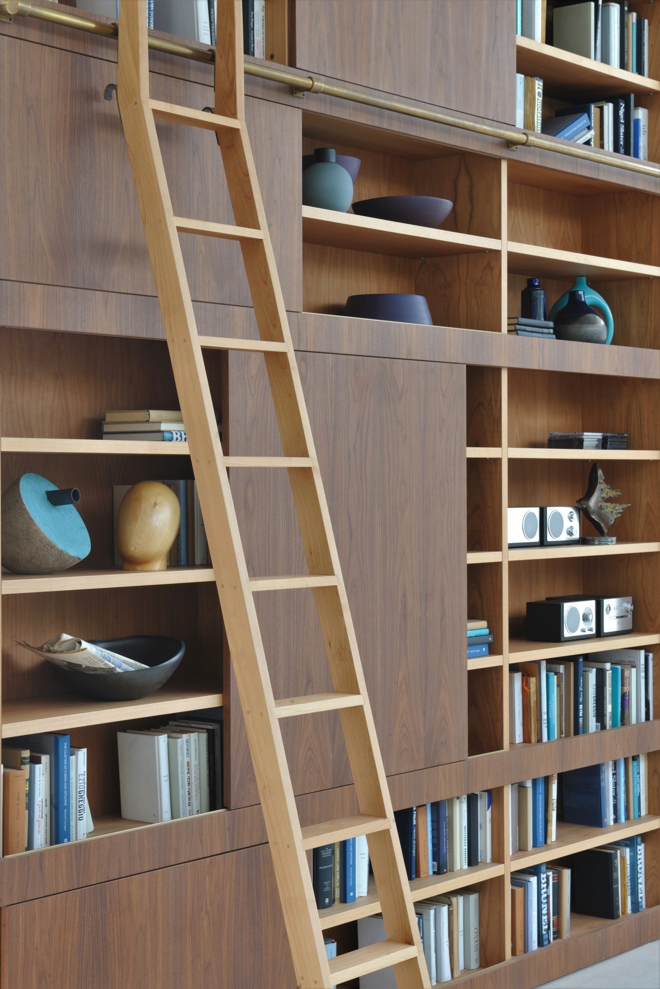 Bibliothèque en bois Maschera - 3