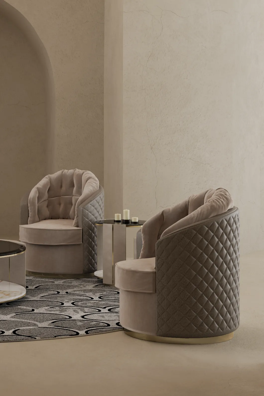 Fauteuil pivotant de luxe - 8