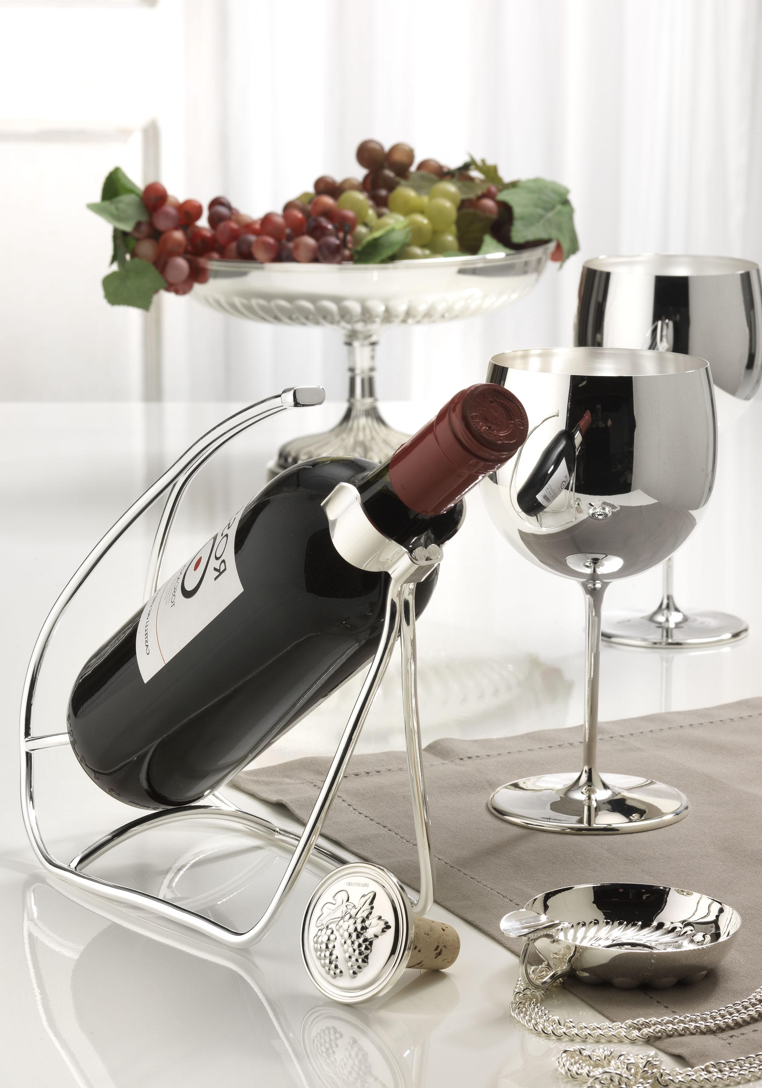 Plateau ovale argenté Grand Gourmet | Dimensions: 27 × 46 - 3