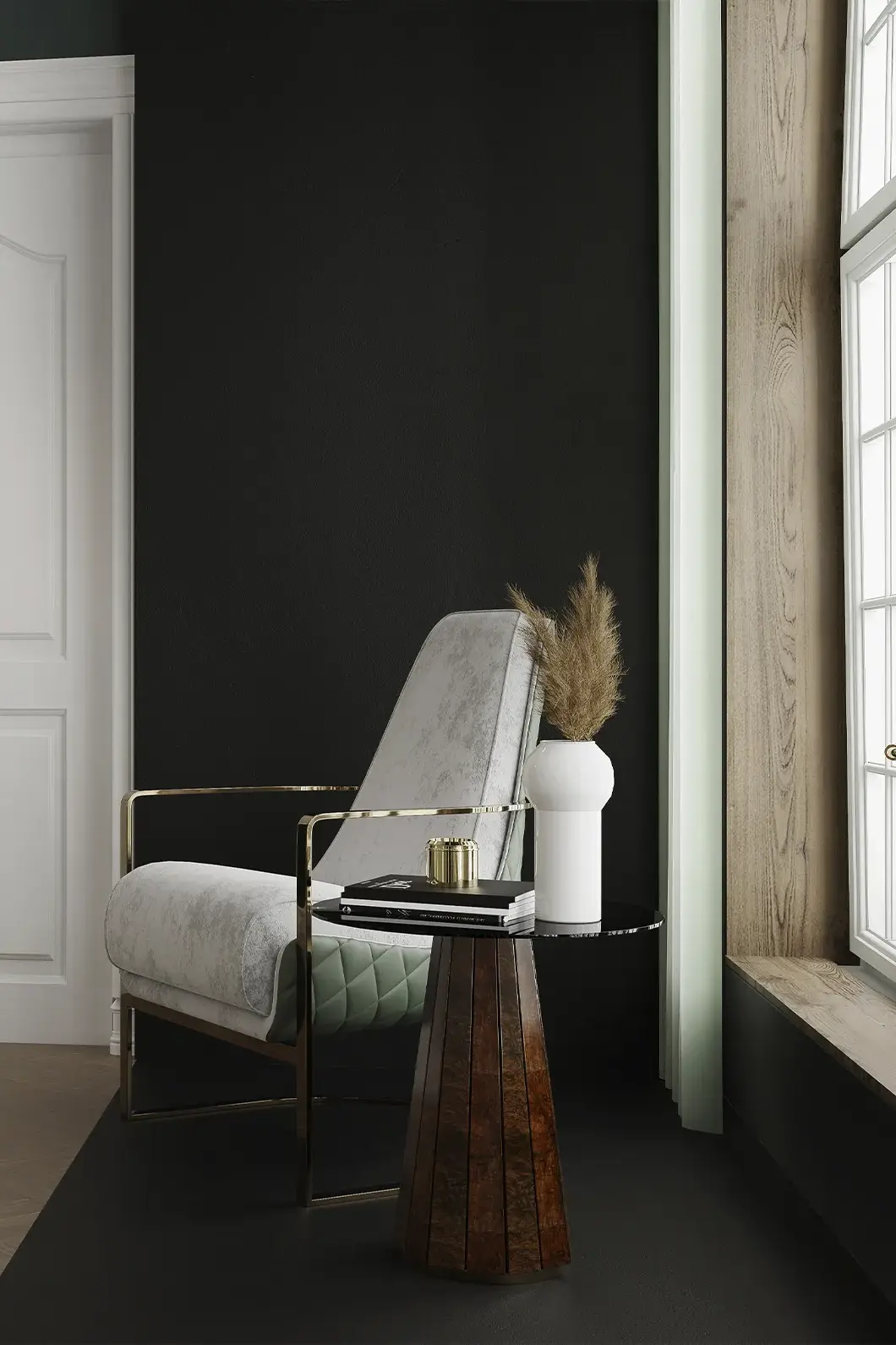 Table d’appoint Radiance II noire - 4