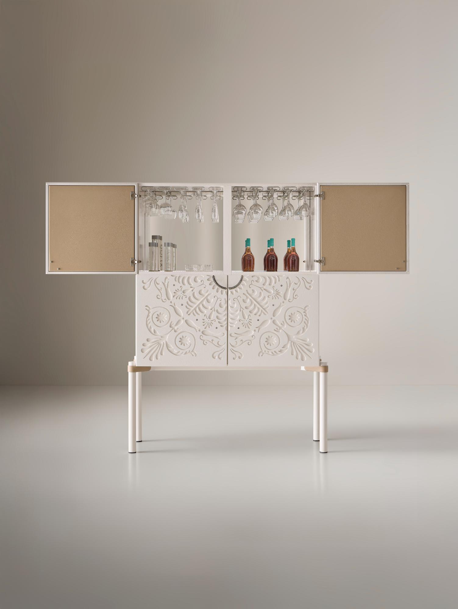 Alexandra moderne witte barkast