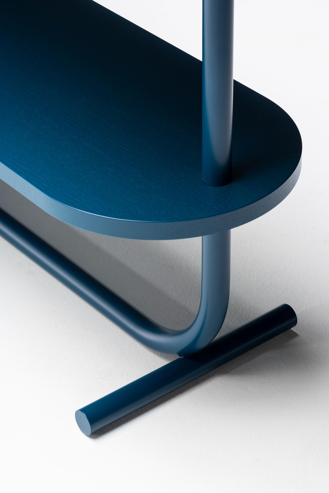 Bubalus blauwe consoletafel