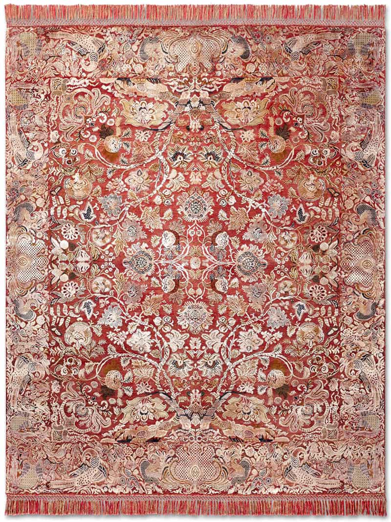 Original handgemaakt luxe vloerkleed